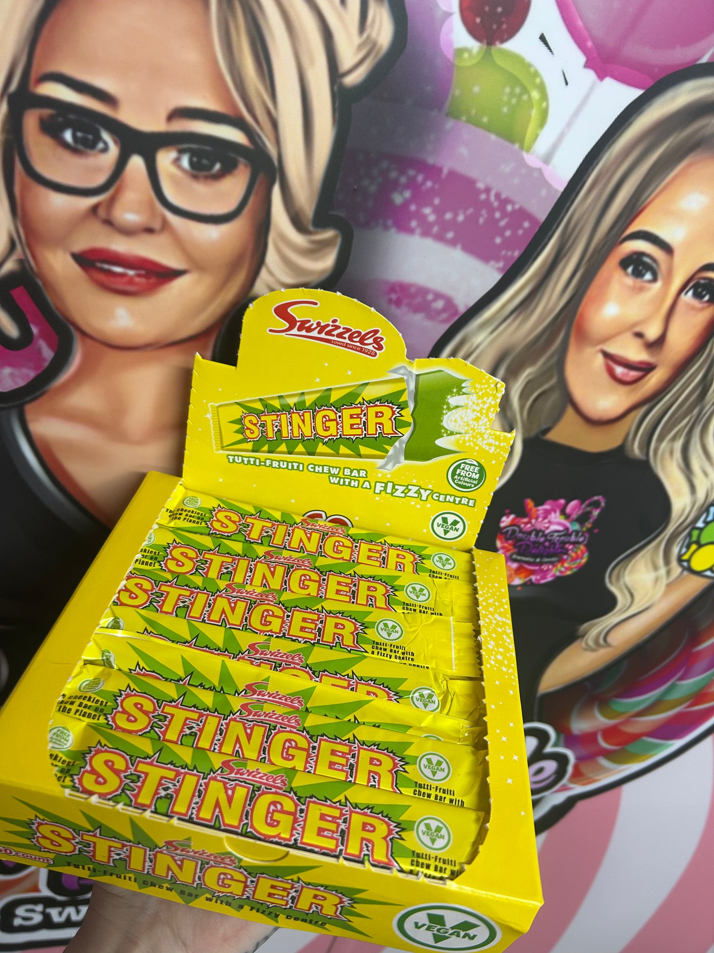 Stinger tutti-fruity chew bar