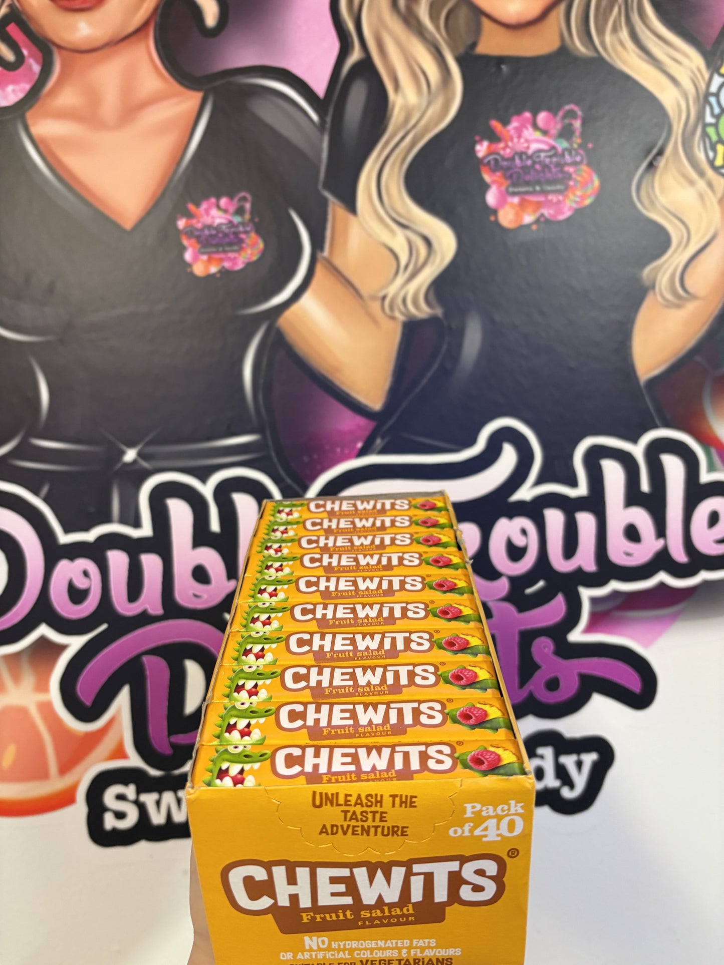 1 pack fruit salad chewits