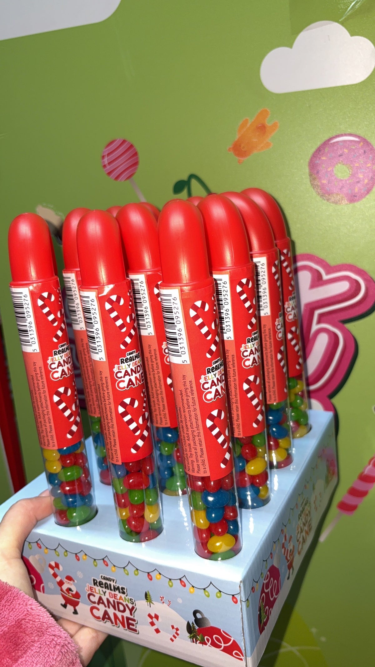 1 candy cane jelly beans