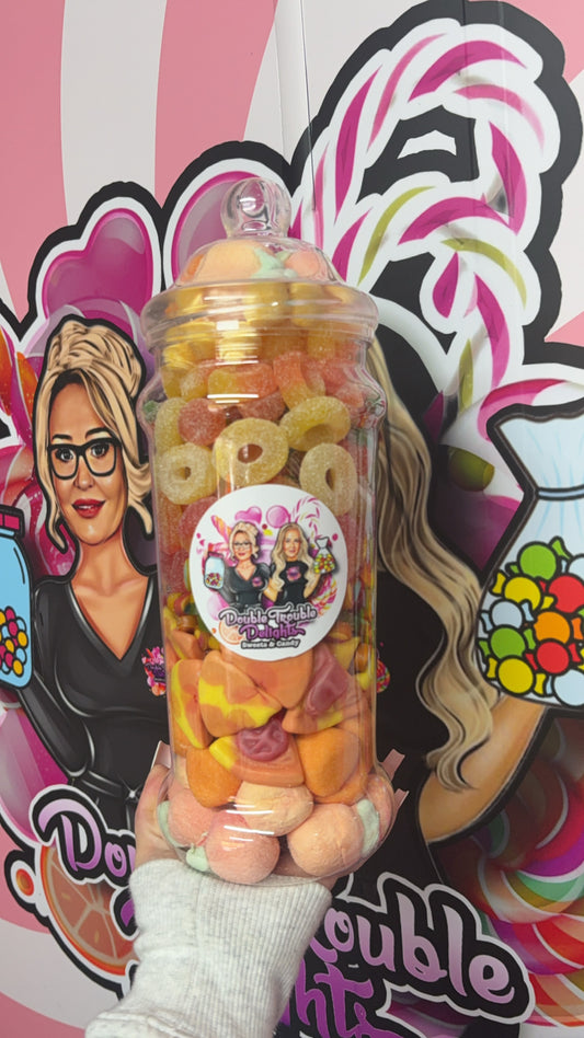 Peach Monarch Monster Can Tub