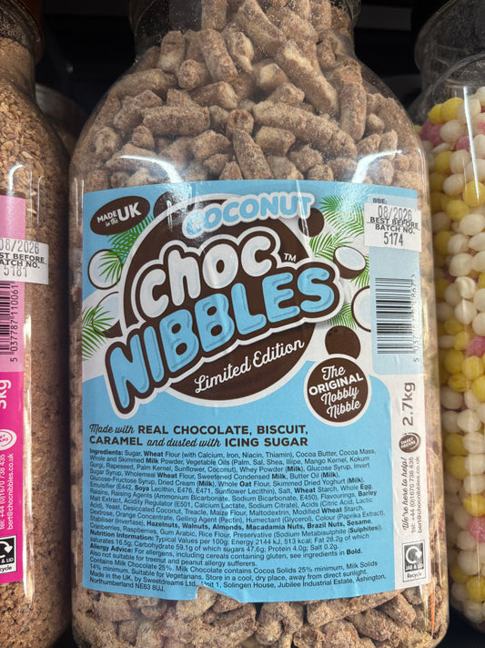 100g coconut choc nibbles