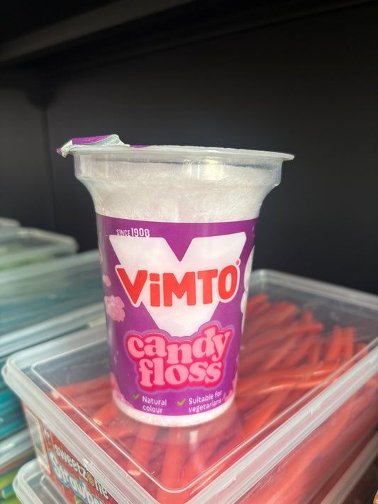 Vimto candyfloss