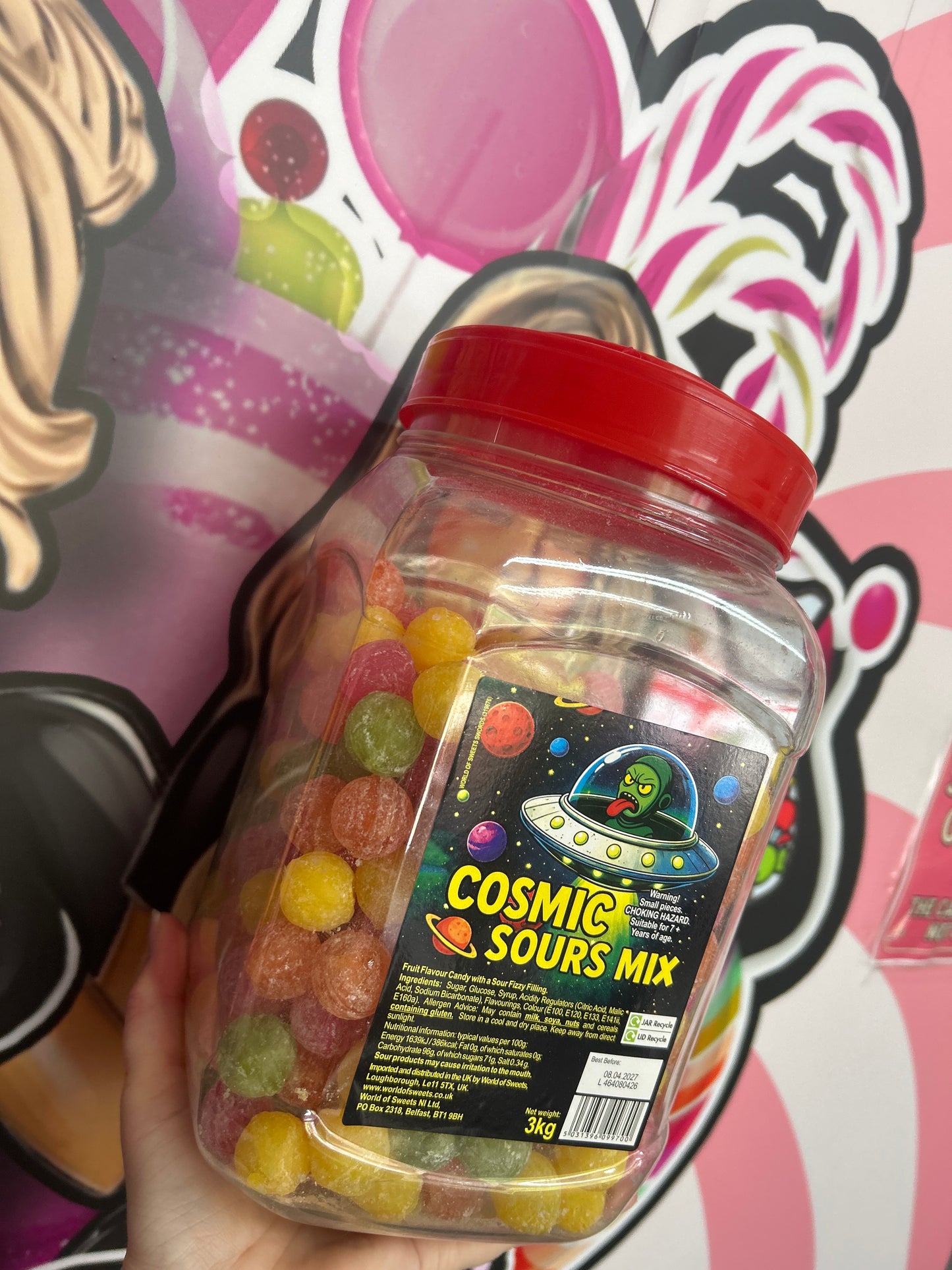 Mega sour challenge