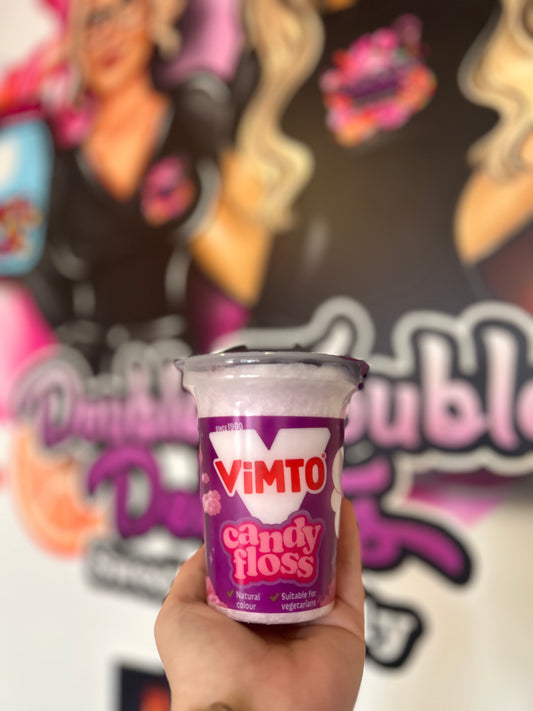 Vimto candy floss