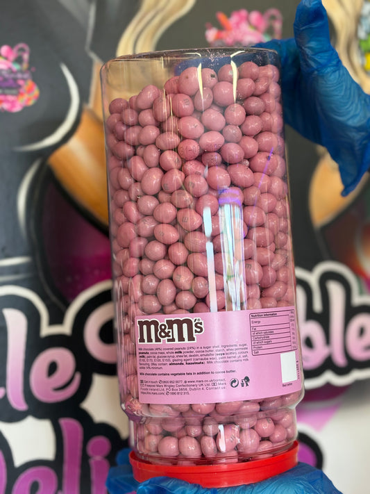 Pink peanut m&ms 100g