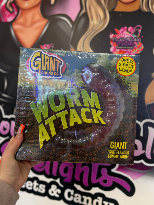 Giant worm attack