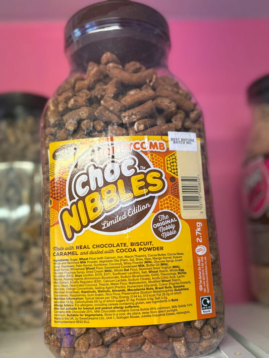 100g honeycomb choc nibbles