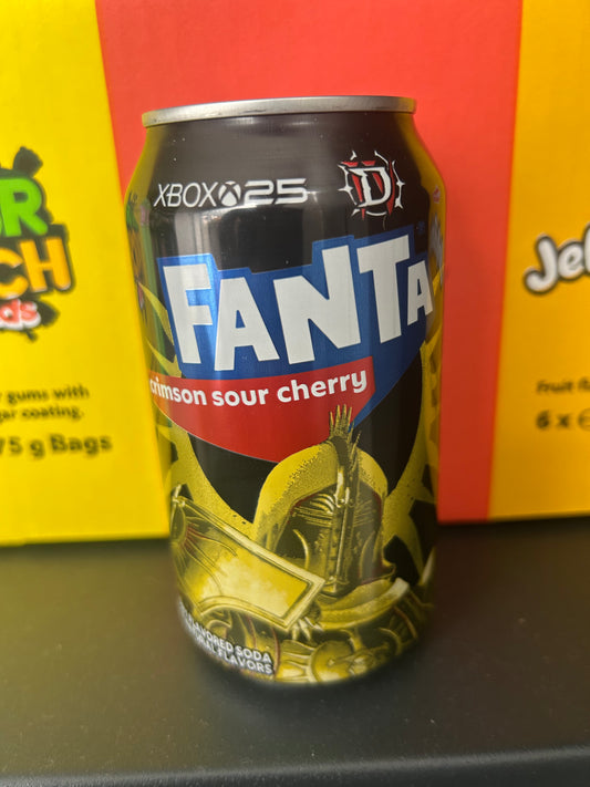 Crimson sour cherry Fanta