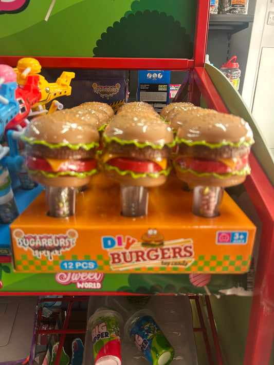 DIY burgers toy candy