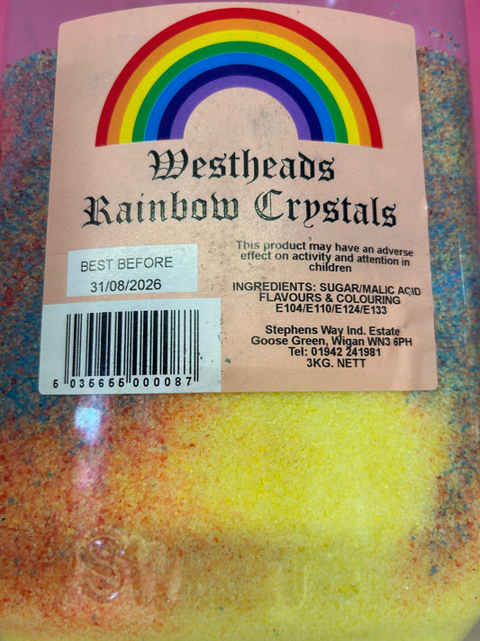 Rainbow crystals 100g