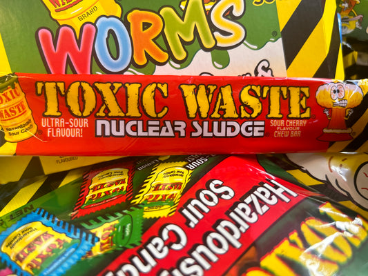 Toxic waste nuclear sludge bar