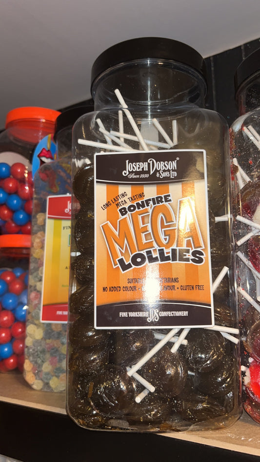 Bonfire mega lollies