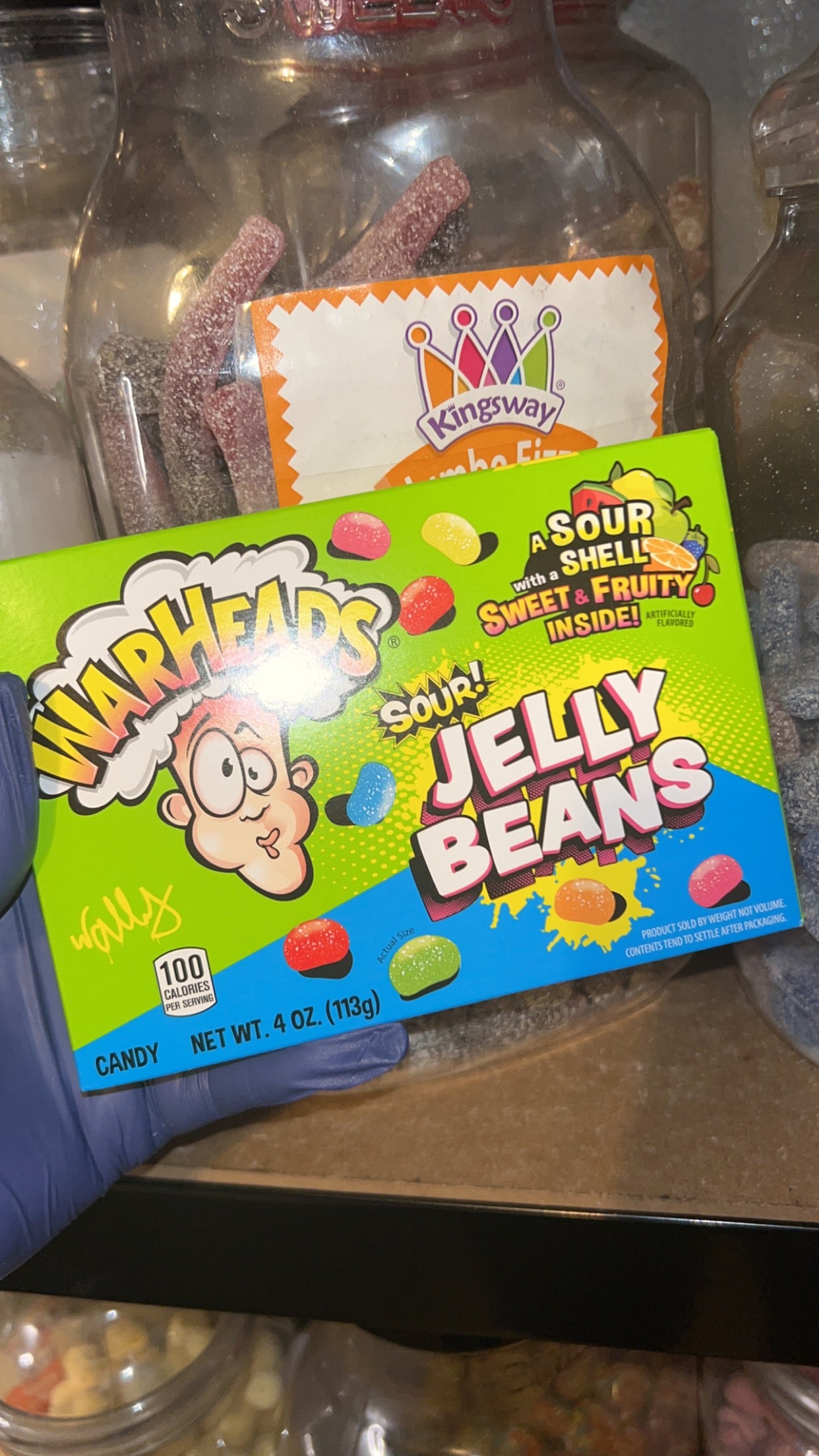 Sour jelly beans