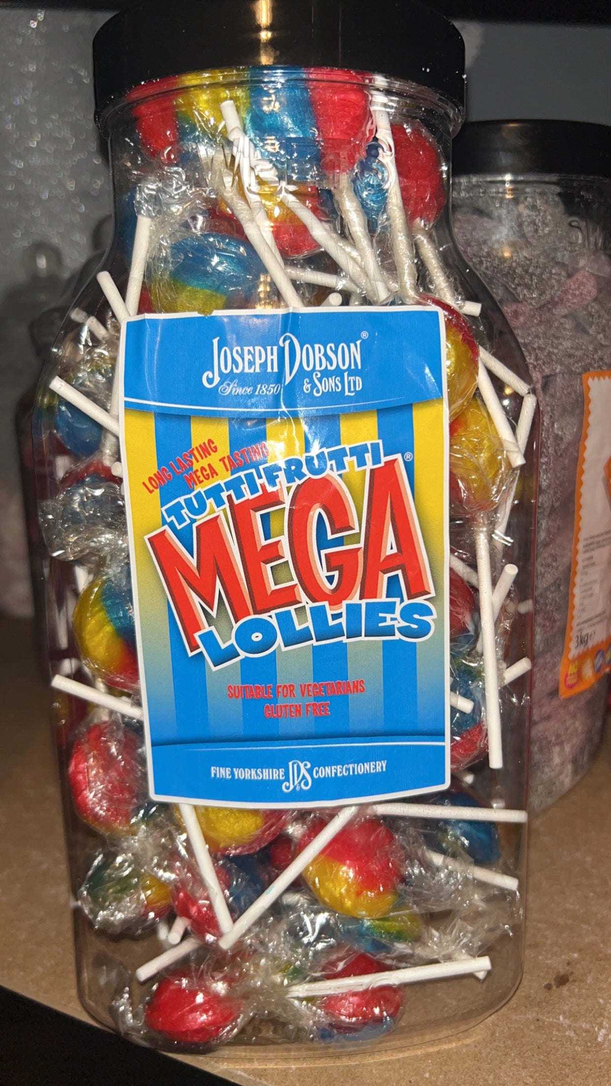 Tutti fruity mega lolly